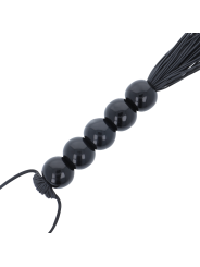 DARKNESS - FOUET DE BONDAGE FIN NOIR