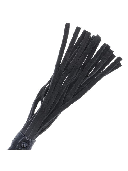 DARKNESS - SCHWARZE BONDAGE-PEISTE MIT LEDERGRIFF