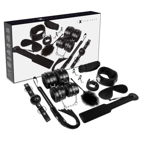 EXPERIENCE - BDSM FETISH KIT ZWARTE SERIE