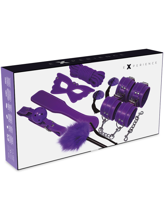 EXPERIENCE - KIT FÉTICHE BDSM SÉRIE VIOLET
