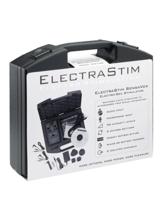 ELECTRASTIM - ESTIMULADOR SENSAVOX E-STIM