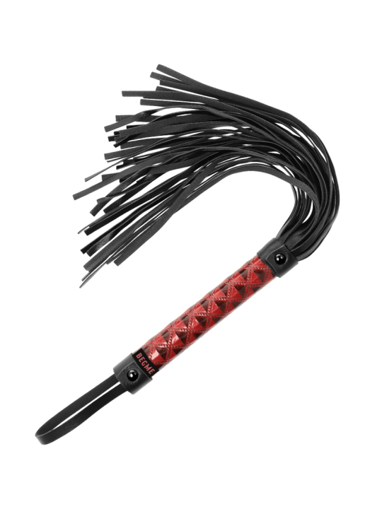 BEGME - FLOGGER EN CUIR VÉGAN ÉDITION ROUGE
