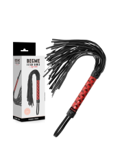BEGME - FLOGGER EN CUIR VÉGAN ÉDITION ROUGE