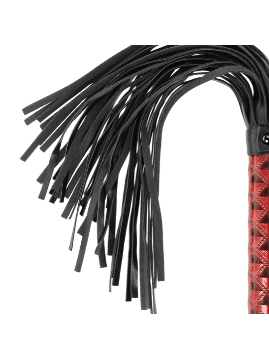 BEGME - FLOGGER DE COURO VEGANO EDIO VERMELHA