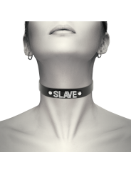 COQUETTE CHIC DESIRE - CHOKER CUERO VEGANO SLAVE