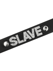 COQUETTE CHIC DESIRE - CHOKER CUERO VEGANO SLAVE