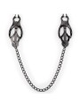 OHMAMA FETISH - JAPANSE TEPELKLEMMEN MET ZWARTE KETTING