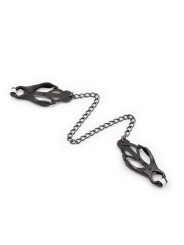 OHMAMA FETISH - JAPANESE NIPPLE Clamps WITH BLACK CHAIN