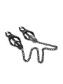 OHMAMA FETISH - JAPANESE NIPPLE Clamps WITH BLACK CHAIN