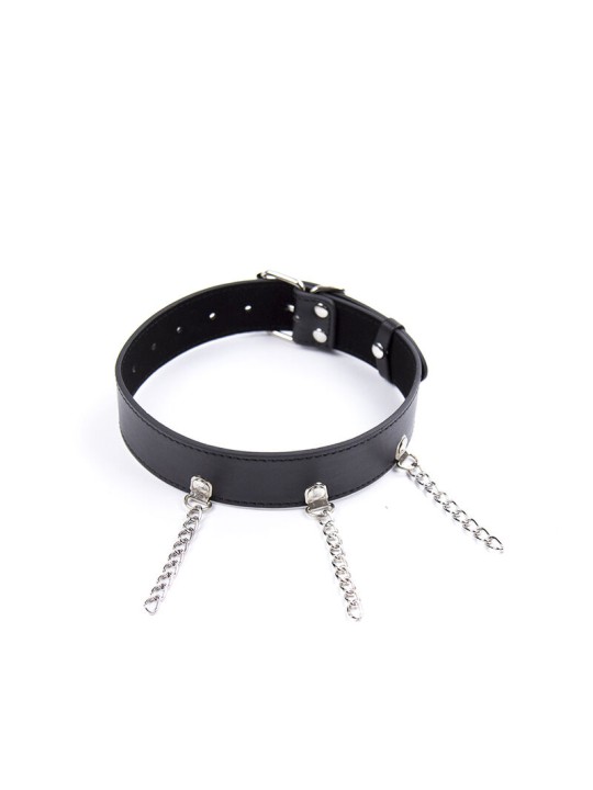OHMAMA FETISH - FETISCH-HALSKETTE MIT RINGEN