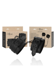 INTENSE - FETISH VEGAN LEATHER ANKLE CUFFS