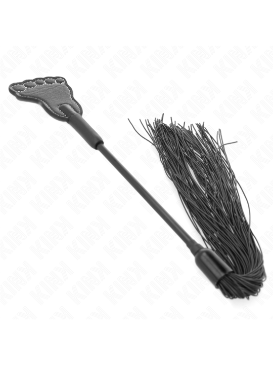 KINK - FUßFÖRMIGE PADDEL MIT QUASTENPEITSCHE 31 CM