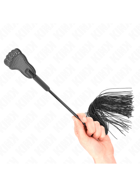 KINK - FUßFÖRMIGE PADDEL MIT QUASTENPEITSCHE 31 CM