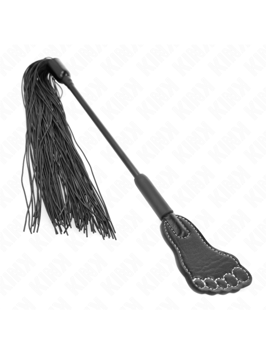 KINK - FUßFÖRMIGE PADDEL MIT QUASTENPEITSCHE 31 CM