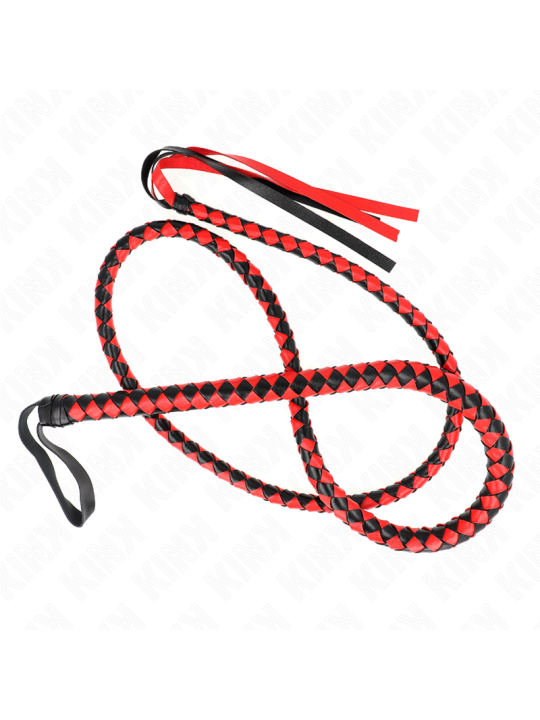 KINK - FOUET LONG SERPENT ROUGE 210 CM