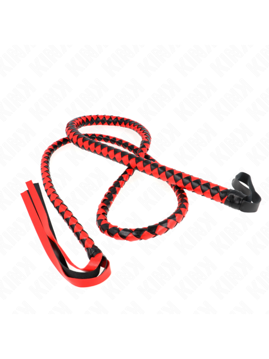 KINK - FOUET LONG SERPENT ROUGE 210 CM