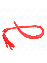 KINK - SCHLANGENPEITSCHE MIT ROTEM HANDRING 65 CM