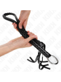 KINK - FRUSTA SERPENTE CON ANELLO MANO NERA 65 CM
