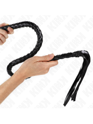 KINK - FRUSTA SERPENTE CON ANELLO MANO NERA 65 CM