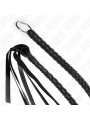 KINK - SCHLANGENPEITSCHE MIT SCHWARZEM HANDRING 65 CM