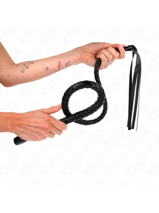 KINK - LONG WHIP WITH BEADS 110 CM