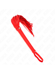 KINK - CHICOTE COM CABO TEXTURADO VERMELHO 48,5 CM