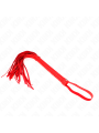 KINK - WHIP WITH RED TEXTURED HANDLE 48.5 CM