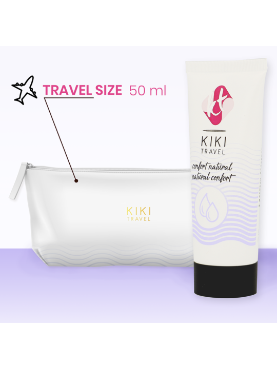 KIKÍ TRAVEL - CONFORT LUBRIFICANTE NATURAL 50 ML