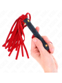 KINK - ROOD SUÈDE MINI ZWEEP 30 CM