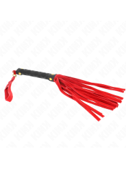 KINK - ROOD SUÈDE MINI ZWEEP 30 CM