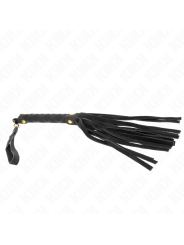 KINK - MINI FOUET DAIM NOIR 30 CM
