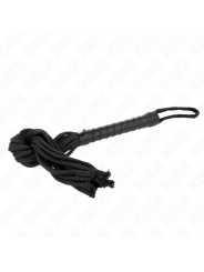 KINK - FOUET CORDE NOIRE 56 CM