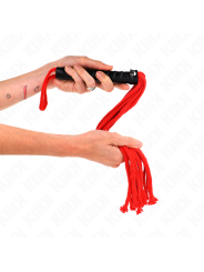 KINK - FOUET CORDE ROJO 56 CM