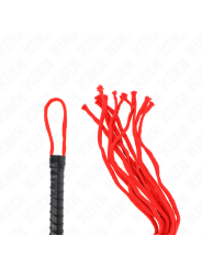 KINK - FOUET CORDE ROJO 56 CM