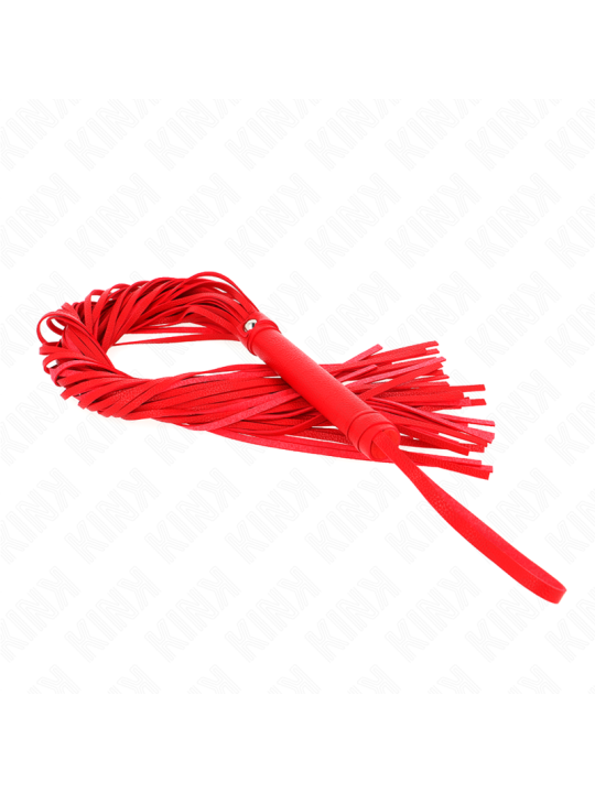KINK - ROTE WEICH-PVC-PEITSCHE 70 CM