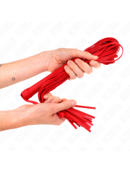 KINK - ROTE WEICH-PVC-PEITSCHE 70 CM