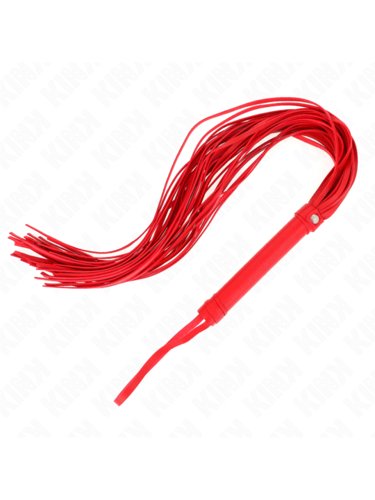 KINK - ROTE WEICH-PVC-PEITSCHE 70 CM