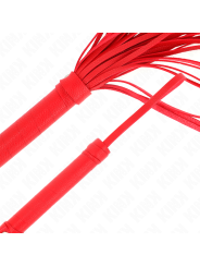 KINK - ROOD ZACHT PVC ZWEEP 70 CM