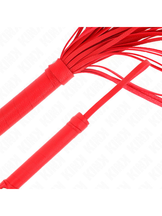 KINK - ROTE WEICH-PVC-PEITSCHE 70 CM