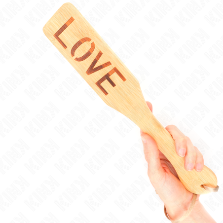 KINK - BAMBOE PADDEL WOORD LIEFDE 32 X 5,5 CM