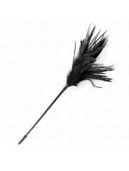 KINK - PLUMAS MÚLTIPLES PARA COSQUILLAS NEGRO 45 CM