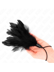 KINK - TICKLE FEATHERS WITH ROPE HANDLE PLASTIC BASE 15 CM