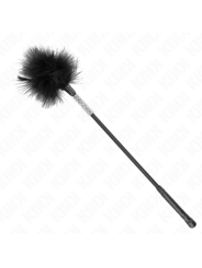 KINK - PLUMES CHACOUILLES AVEC MANCHE STRASS 50 CM