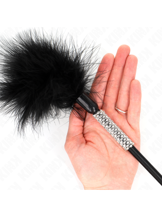 KINK - TICKLE FEDERN MIT STRASS-GRIFF 50 CM