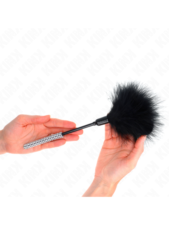 KINK - TICKLE FEATHERS WITH RHINESTONE HANDLE 27 CM