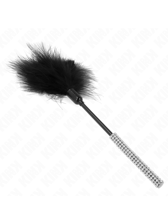 KINK - PENAS DE CÓCEGAS COM CABO DE Strass 27 CM