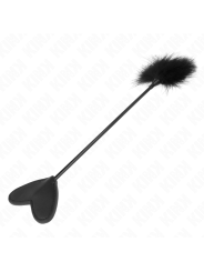 KINK - TICKLE FEATHERS MIT HERZPADDEL 31 CM
