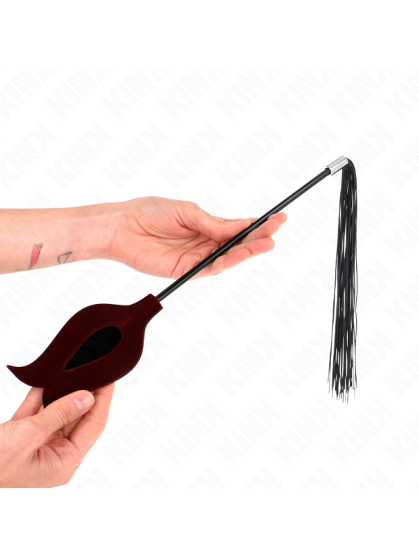 KINK - 45 CM ROZENVORMIGE SILICONEN KWAST ZWEEP