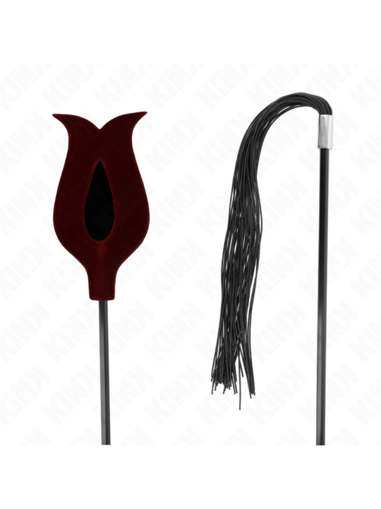 KINK - 45 CM ROZENVORMIGE SILICONEN KWAST ZWEEP