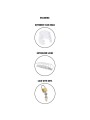 HIDDEN DESIRE - EXTREME CHASTITY COCK CAGE ACRYLIC ADJUSTABLE CLEAR